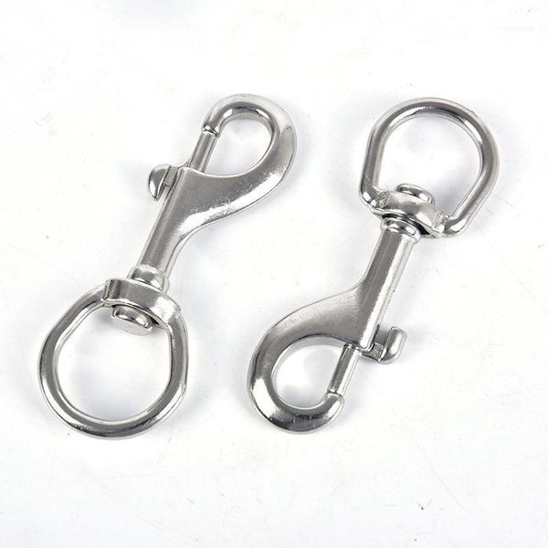 

65mm/70mm/80mm/90mm/100mm/120mm stainless steel bolt snap hook clip diving singel bcd accessories tools1