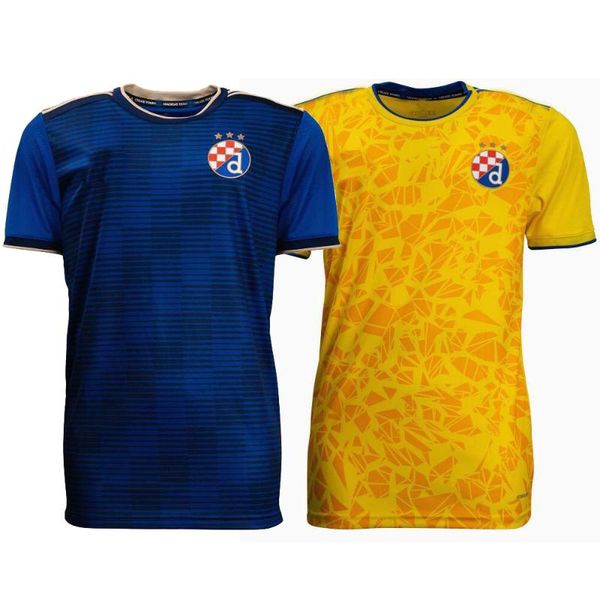 

men's t-shirts 2021 2022 gnk dinamo zagreb soccer 21/22 home blue orsis petkovc peric olmo ademi gojak men shirts uniforms, White;black