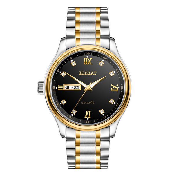 

direct sales business men's watch handsome luxury fashion trend low price, Silver