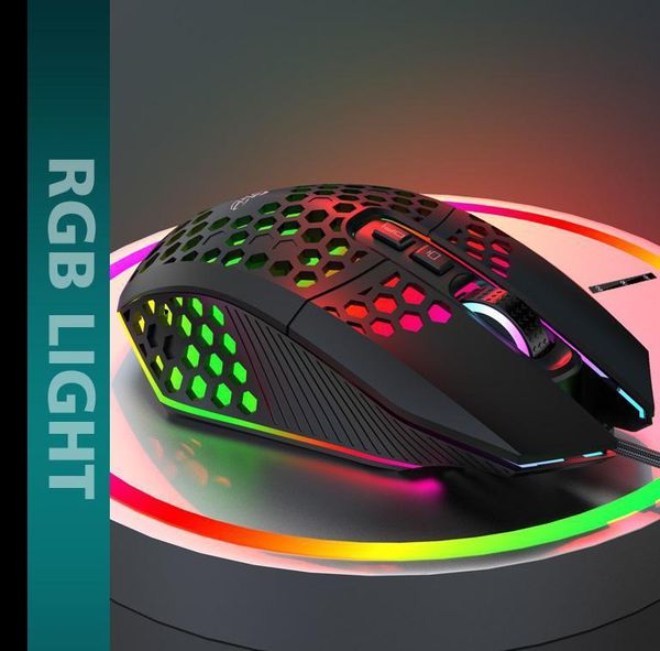 

mice wired rgb light gaming mouse 6 gear speed adjustment 8000 dpi 7 keys poelectric ergonomics gamer for pc computer laptop