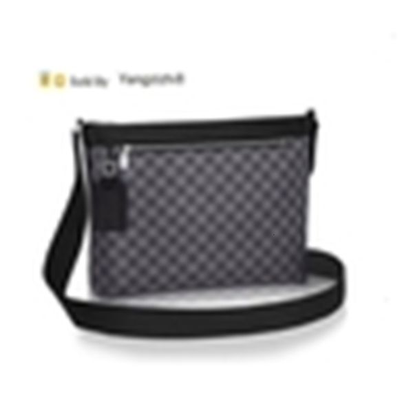 

yangzizhi8 messenger mm n40004 men mick bags shoulder belt bag totes portfolio briefcases duffle luggage, Black;red