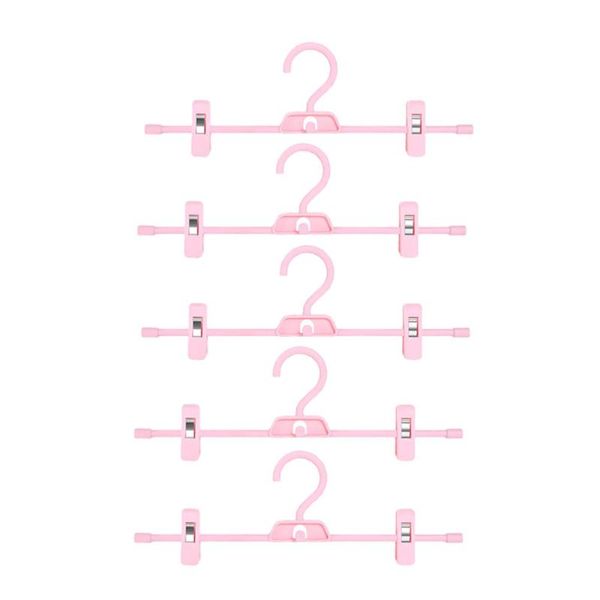 

5pcs durable trouser hanger home pants rack balcony clothing drying hangers & racks