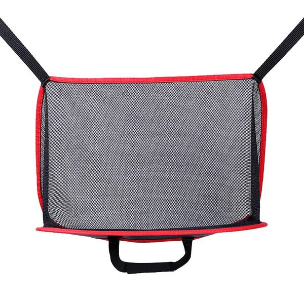 

car organizer storage net pocket multifunctional hanging bag automobile interior universal