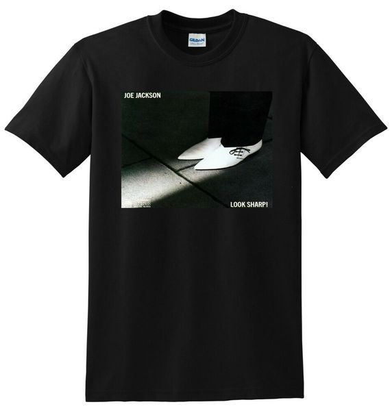 

JOE JACKSON T SHIRT look sharp! vinyl cd cover SMALL MEDIUM LARGE XL, White;black