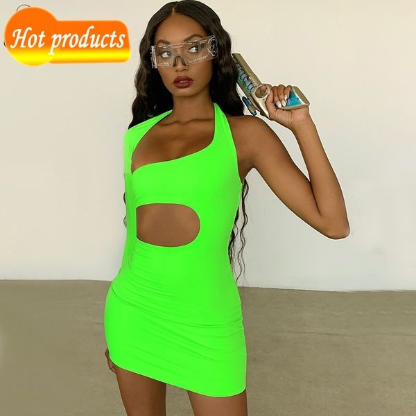 

two piece dress women's mini dress shoulder hollow out bodycon design celebrity party bandage es ek0y, White