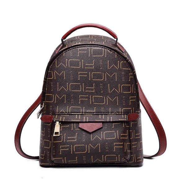 

backpack pvc student travel bag k trendy women's fashion pu leather