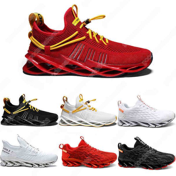 

2021 men running shoes triple black white fashion mens women trendy great trainers breathable casual sports outdoor sneakers 39-44 color six