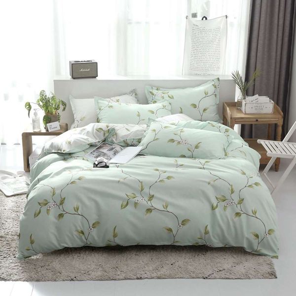 

net bedding imitation cotton four piece quilt cover three for students