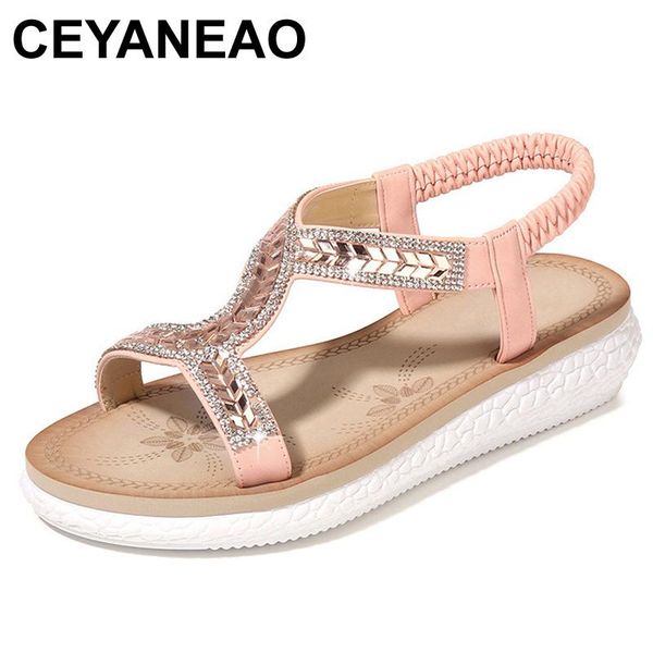 

women's sandals summer vietnamese leather hollow platform casual shoes, Black