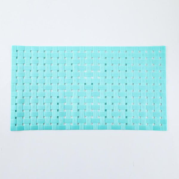 

bath mats minifun 71x39cm bathroom anti-slip mat pad imitation rattan woven