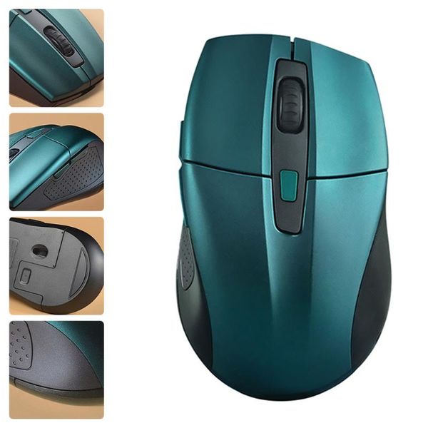 

mice 1pc ergonomic wireless usb mute gaming office business