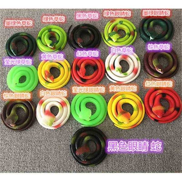 

environmental protection simulation soft trickery new strange toy fake rubber snake
