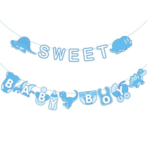 

frames unomor 2m baby boy letter horses design paper bunting garland hanging decorations kid's boys room banner decor for