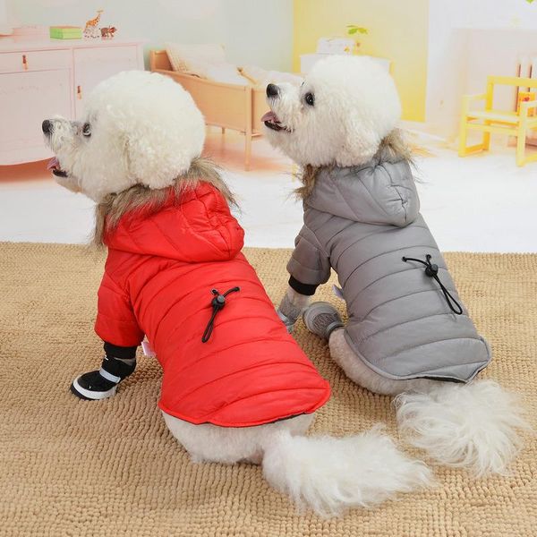 

dog apparel pet clothing winter style down feather cotton-padded clothes thin thermal