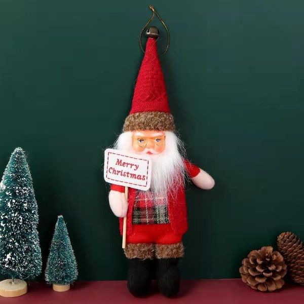 

christmas decorations santa doll merry for home year ornament 2021 decoration natale xmas gift kids navidad