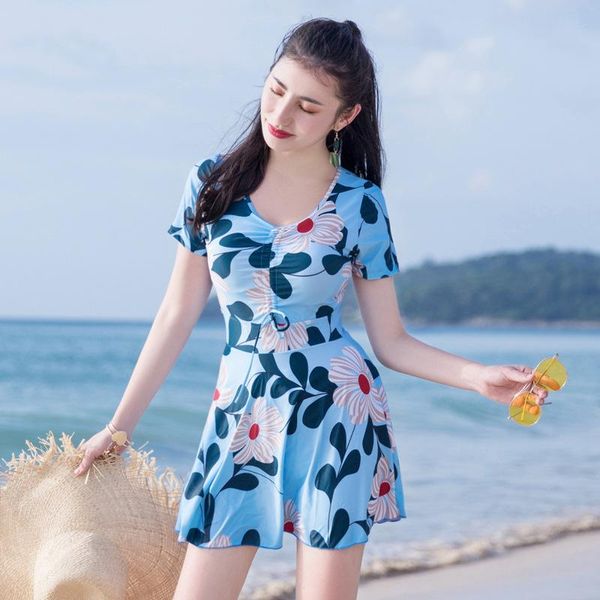 

one-piece suits summer print swimsuit backless women monokini 2021 girls beach bathing suit swimwear puls size 3xl