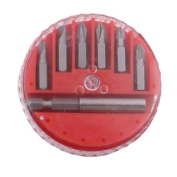 

7pcs security screwdriver bits hex shank magnetic extension holder quick release j6pc hand tools