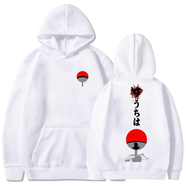 

naruto harajuku sweater street hoodie casual cartoon printed and women's top, Black