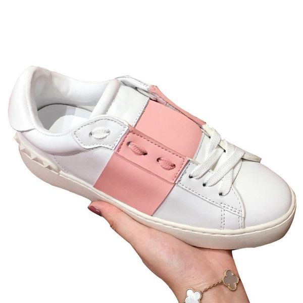 

boots brand mixed colors real leather sneakers for fashion girl outdoor casual hiking shoes kawaii traveling flats small, Black