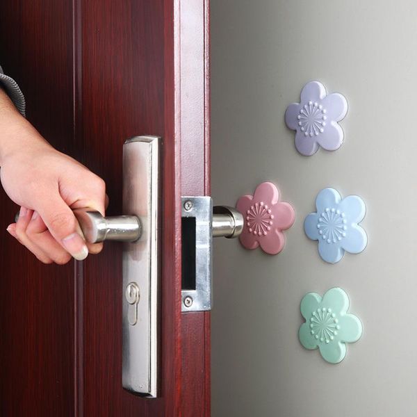 

door catches & closers creative wall protector handle bumper guard ser anti-slip sticker self adhesive rubber round crash pad s