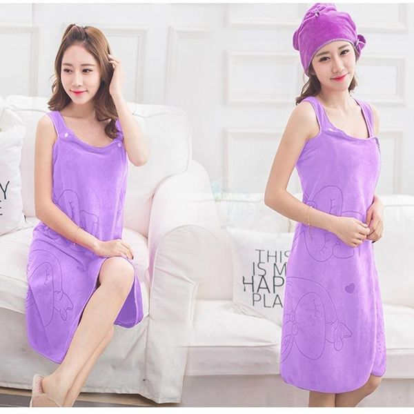 

towel bathroom beauty salon variety magic wearable bath microfiber absorbent thick skirt beach towels adults