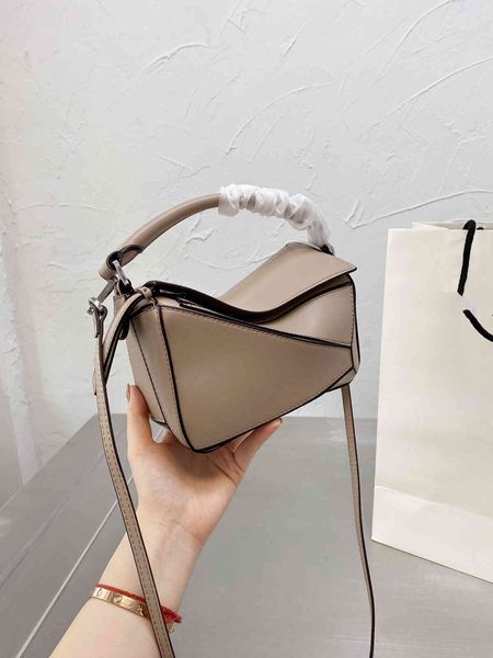 

luojia mini puzzle geometric bag small cute gate hand