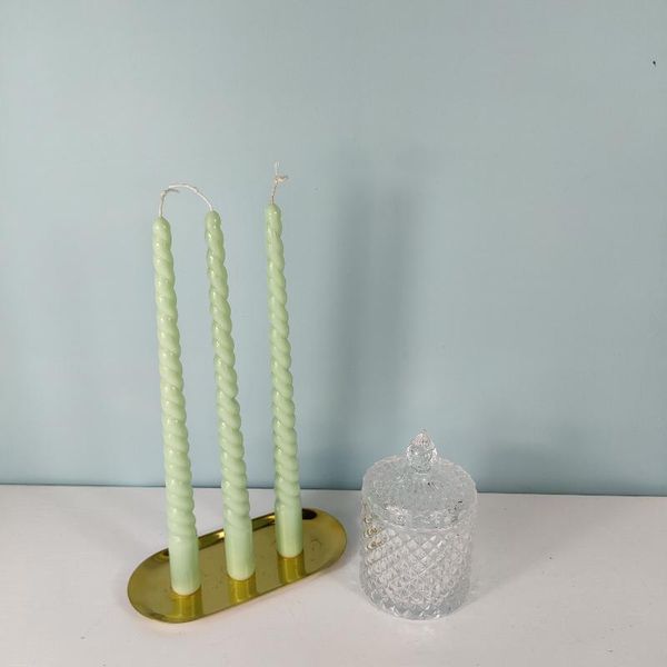 

craft tools diy long brush holder candle mold double-headed screw rod torsion bar light dinner making church