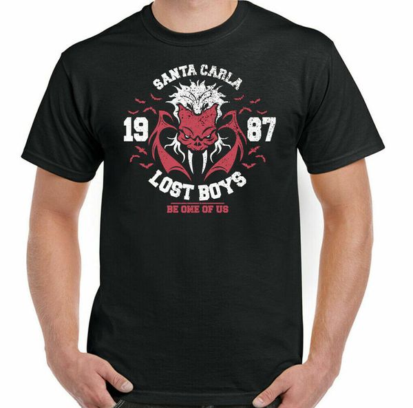 

the lost men t-shirt santa carla vampire film 80s cult film", White;black