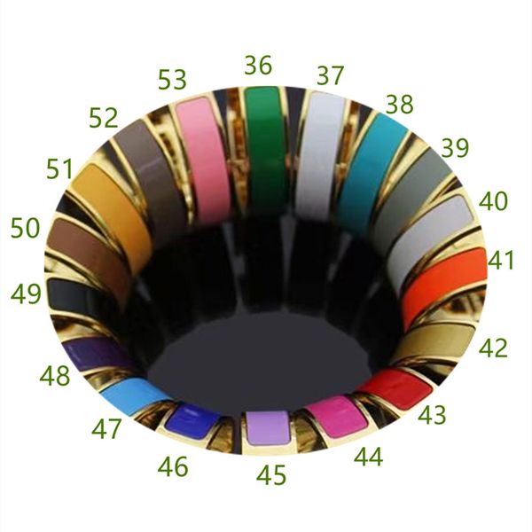 

2021 luxury designer bracelet women men charm love bangle fashion jewelry stainless steel gutta percha letter classic enamel style france ba, Golden;silver