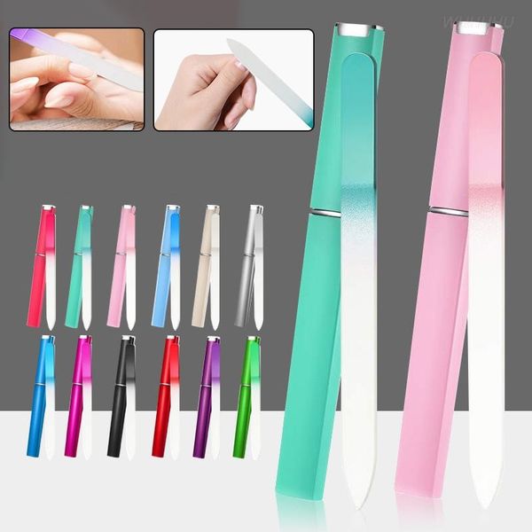 

nail files frosting glass polishing sanding buffer block manicure art tool