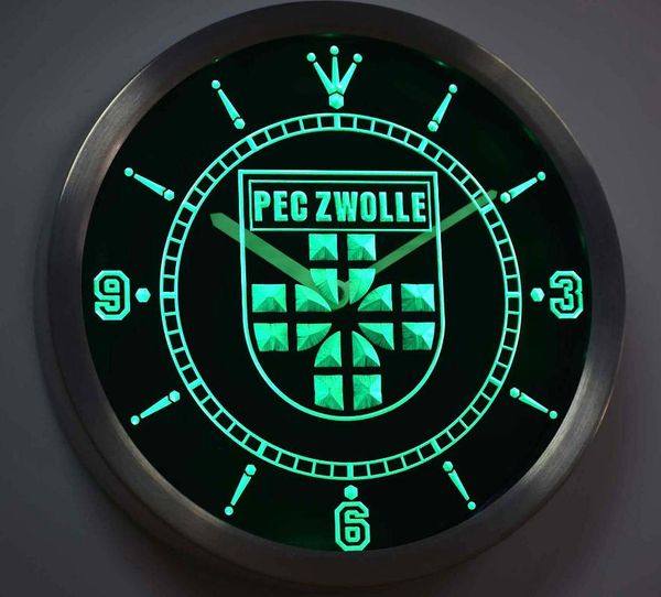 

wall clocks nc1015 pec zwolle eredivisie football