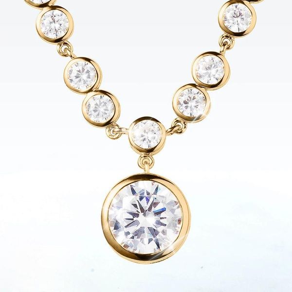 

pendant necklaces necklace choker goth women aesthetic chain for rings cn(origin) crystal, Silver