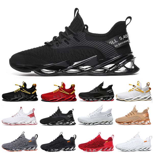 

good quality non-brand men women running shoes blade slip on black white red gray terracotta warriors mens gym trainers outdoor sports sneak