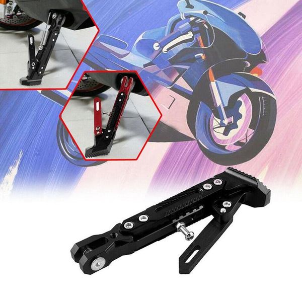 

1pcs motorcycle kickstand adjustable foot side support parking for electric motorbike stand other parts