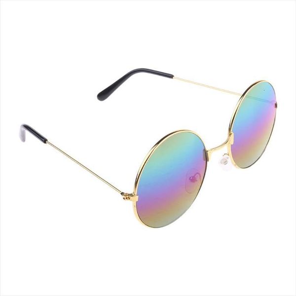 

vintage round sun glasses fashion candy mirror sunglasses uv 400 62ke, White;black
