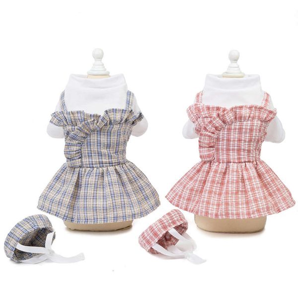 

the dog clothes pet spring and dog clothing 21 meimei uniform skirt thin physical store in summer