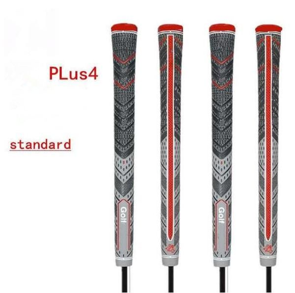 

2021 new grey/red golf grips plus 4 multicompound standard size / midsize