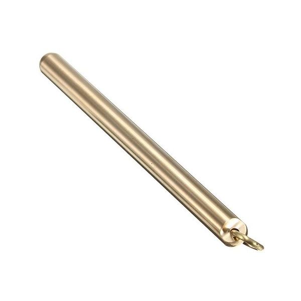 

gel pens 1pcs retro metal pen black ink explosion-proof pure brass handmade signature neutral water stationery business