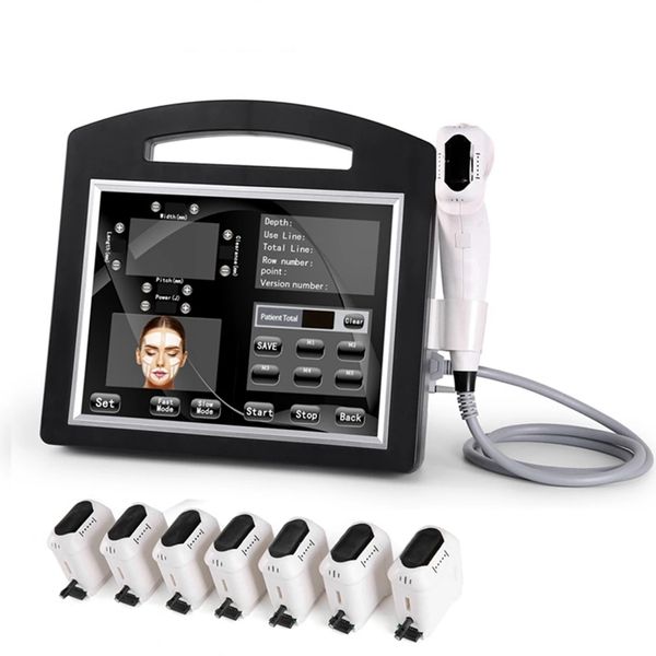 One Shot 12 Linee 20000 colpi 4D HIFU Ultrasound Beauty Machine anti-invecchiamento rimozione delle rughe rassodamento della pelle sollevamento delle palpebre sollevamento delle labbra superiori Face Lift Corea