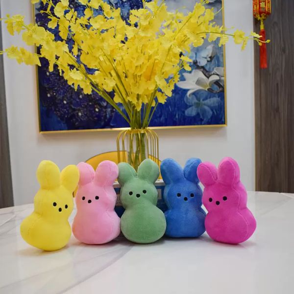 Peeps Peluş Bunny Tavşan Peep Paskalya Oyuncaklar Simülasyon Dolması Hayvan Bebek Çocuklar Için Çocuklar Için Yumuşak Yastık Hediyeler Kız Oyuncak 1.17