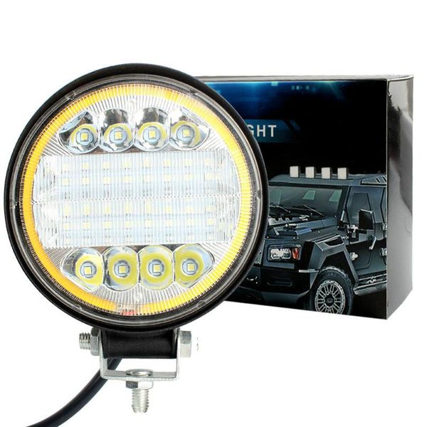 

working light automotive led 72w work yellow aperture truck lamp forklift retrofit circular