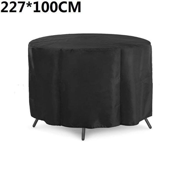 

round table cover protect waterproof 227*100cm chair storage bags
