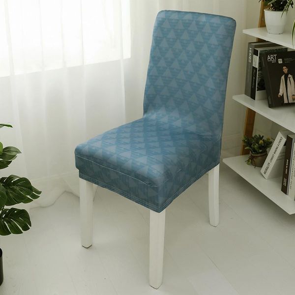 

chair covers elastic high cover with backs durable spandex kitchen dining seat printed cartoon flowers