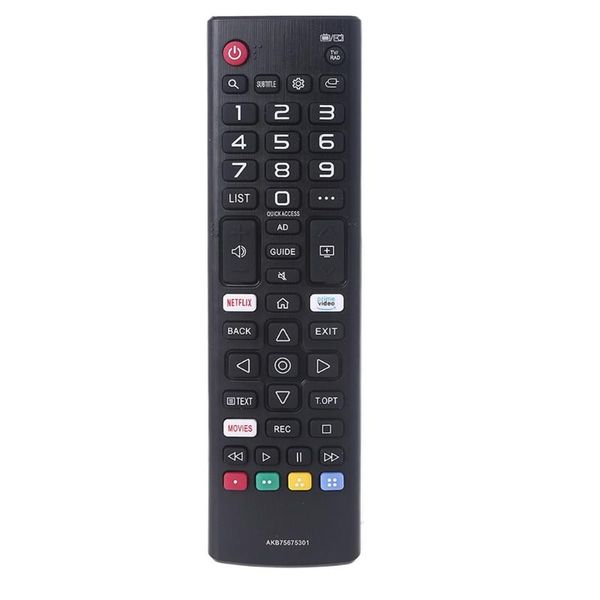 

smart home control akb75675301 remote compatible with tv akb75675311 akb75675304 43lm6300pub netflix prime movies