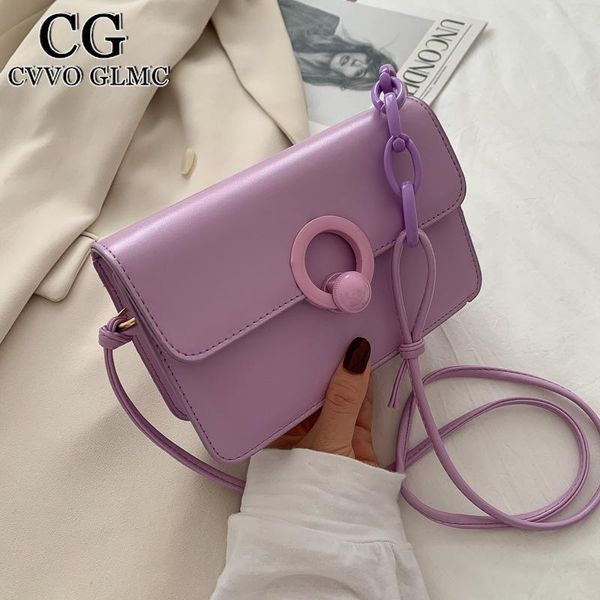 

evening bags cvvo glmc white mini pu leather crossbody flap for women 2021 simple luxury shoulder handbags and purse clutch