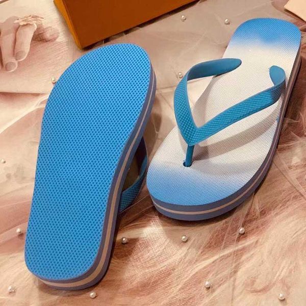 Sommer-Damen-Strandpantoffeln Pantoufles de plage pour femmes Ciabatte da spiaggia d a donna Damen Strandschuhe Damenmode Fischgrätenmuster rutschfeste flache Sohle