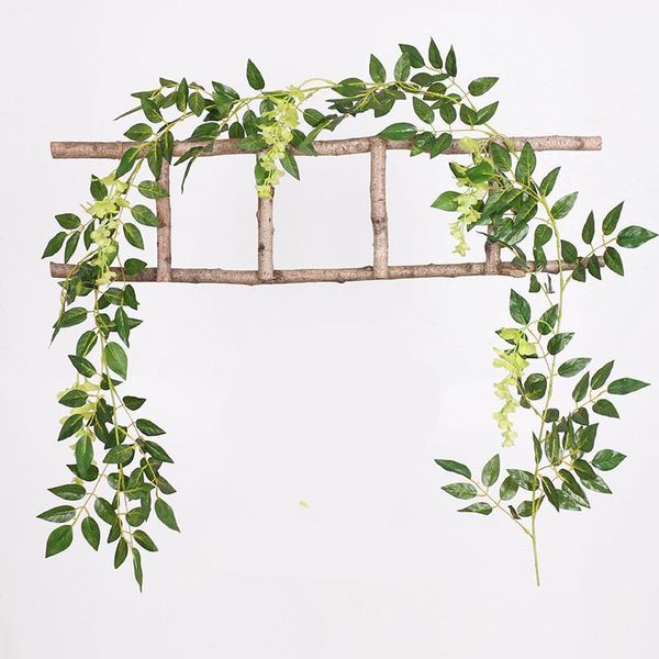 

decorative flowers & wreaths 1pcs 2m artificial long wisteria flower string simulation withered strings year festival party decoration fake