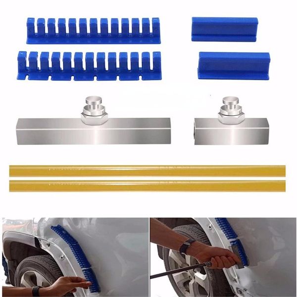 

professional hand tool sets furuix paintless dent removal puller tabs teeth tools kit with glue sticks for big repair of car body hail damag