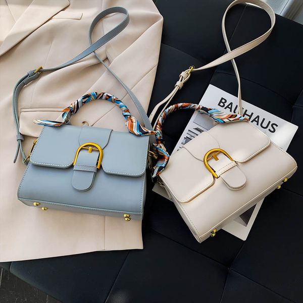 

70% factory store bag versatile messenger fashion one shoulder small square foreign style handbag