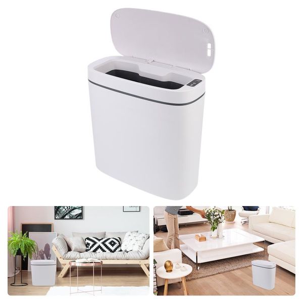 

waste bins usb smart sensor bin trash can automatic container kitchen
